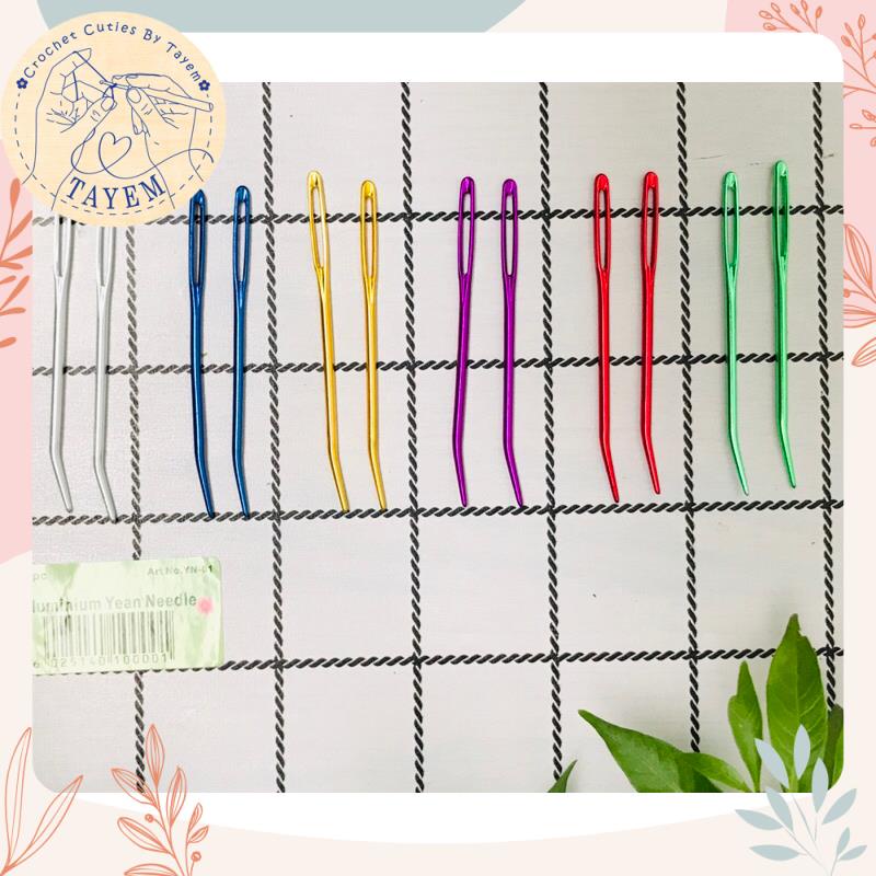 Kim Khâu Len SKC Đầu cong nhôm không gỉ