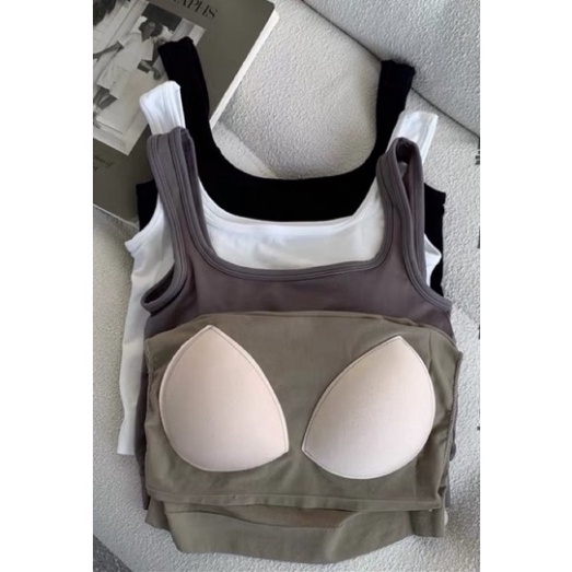 ❤️ Áo Bra Thun Mềm Dáng Lửng Sẵn Đệm Ngực Siêu Hot Bikini 236 ❤️ Hot