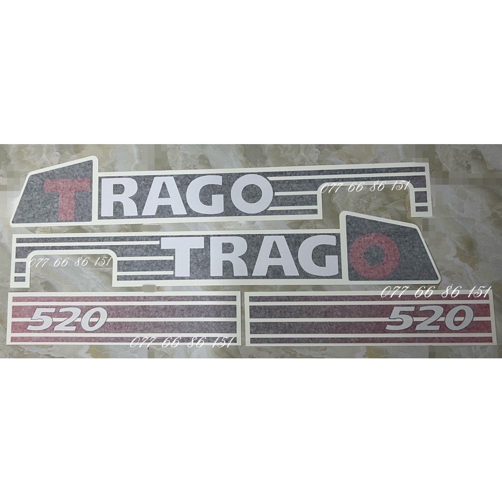 Tem Xe Tải Trago.Tem Dán Xe Tải Hyundai Trago