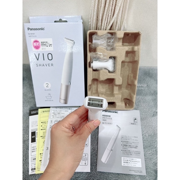 🏖️MÁY CẠO LÔNG PANASONIC ES-WV61-DÒNG CHUYÊN DỤNG DỌN DẸP VÙNG BIKINI🏖️🏖️