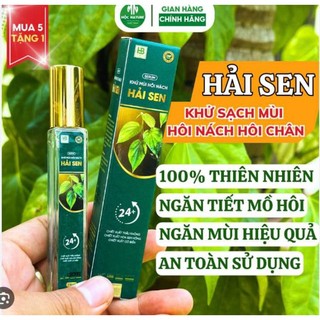 Khử sạch mùi hôi nách hải sen