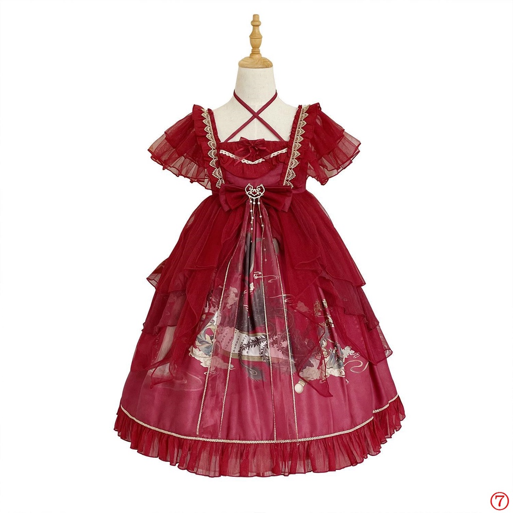 Đầm Lolita Thiết Kế Dễ Thương Thời Trang Xuân Hè 6280