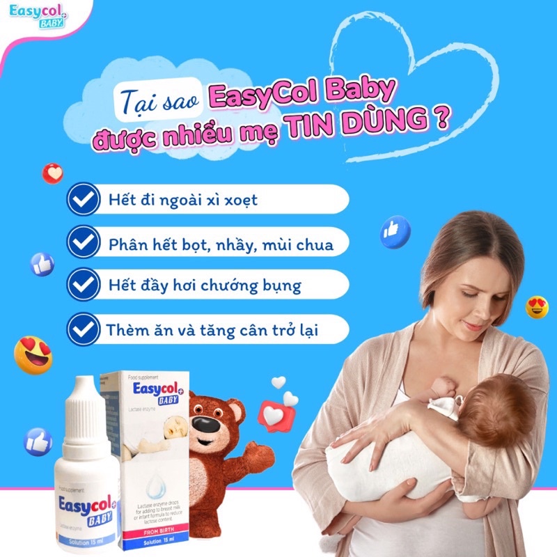 Enzym lactase Easycol BABY
