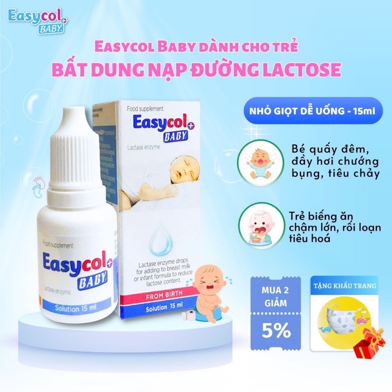Enzym lactase Easycol BABY