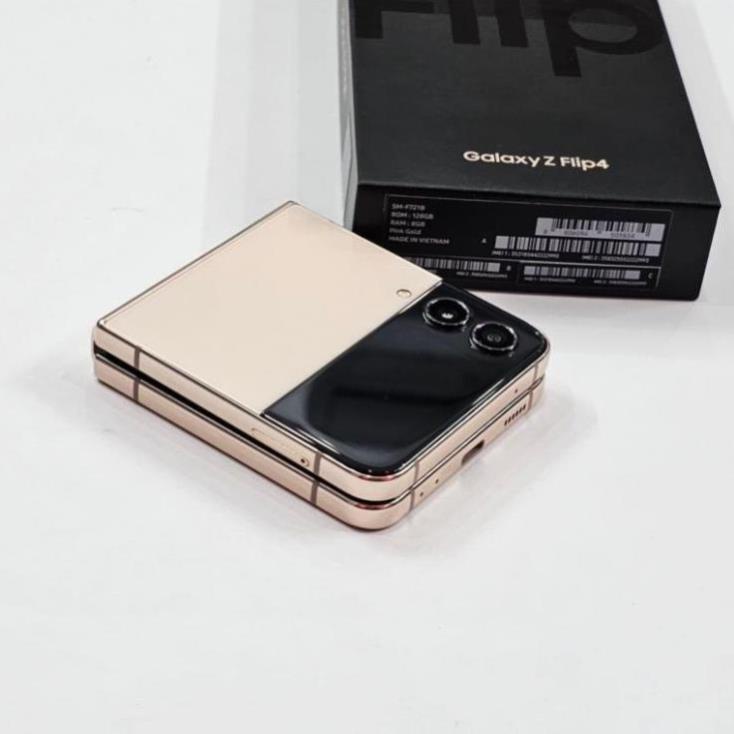 Điện thoại Samsung Galaxy Z Flip 4 8G/256GB - Nguyên seal, full box - BH 12 tháng + kèm phụ kiện