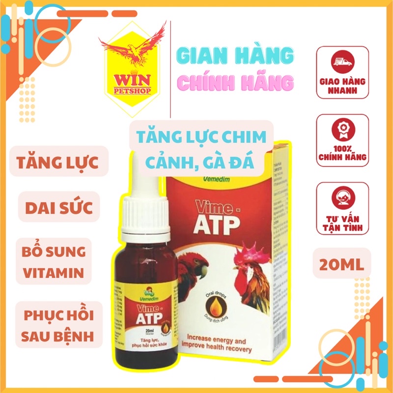 - Bổ sung vitamin cho chim cảnh, gà đá