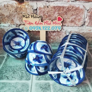 🤗combo 5 cái chén cơm hoa mai 🥰《gốm xưa nam bộ》