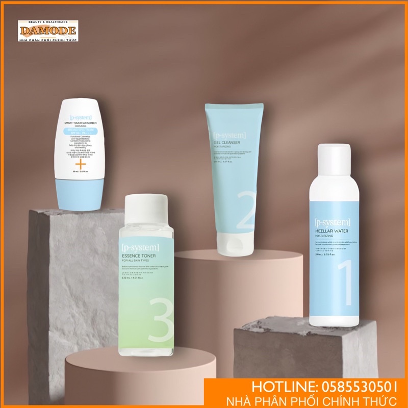Combo Chăm Sóc Da P-System Dành Cho Da Khô, Da Thường - Damode
