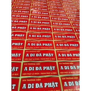 50 DECAL DANH HIỆU A DI ĐÀ PHẬT