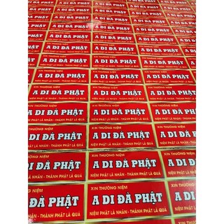 50 DECAL DANH HIỆU A DI ĐÀ PHẬT
