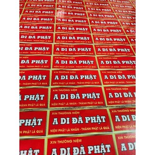 50 DECAL DANH HIỆU A DI ĐÀ PHẬT