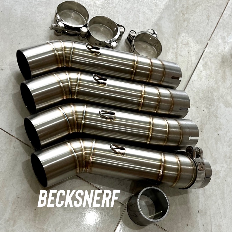 Cổ Pô Slipon Xe Honda CB400X CB400F CBR400R CB500X CB500F CBR500R Thép Không gỉ