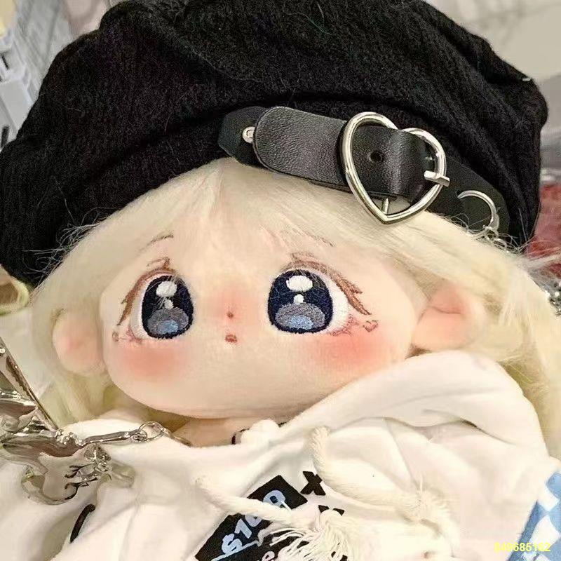 🌈Xiao Xiao 20 cm Quần áo búp bê bằng cotton Bộ xương em bé khỏa thân Cô gái tóc chiên Điểm búp bê sang trọng