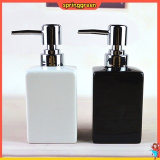 (SPRINGGREEN) Bình Đựng Xà Phòng Bằng Gốm Dung Tích 320ml Tiện Dụng