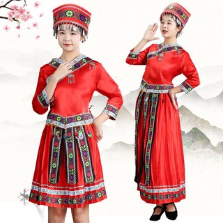 Bộ Trang Phục Dân Tộc Phong Cách Dân Tộc Miao Cho Nữ