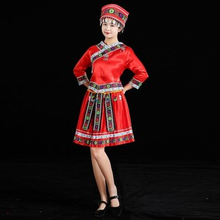 Bộ Trang Phục Dân Tộc Phong Cách Dân Tộc Miao Cho Nữ