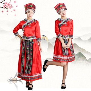 Bộ Trang Phục Dân Tộc Phong Cách Dân Tộc Miao Cho Nữ