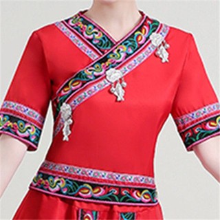 Trang Phục Biểu Diễn Dân Tộc Phong Cách Dân Tộc Cho Nữ LF7.11