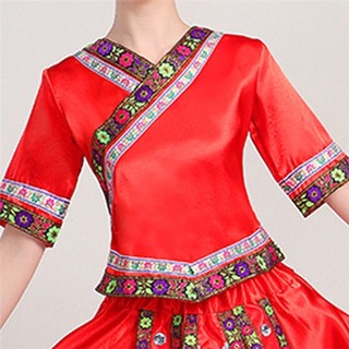 Trang Phục Biểu Diễn Dân Tộc Phong Cách Dân Tộc Cho Nữ LF7.11