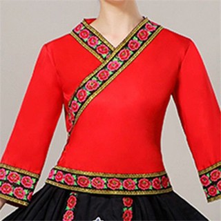 Trang Phục Biểu Diễn Dân Tộc Phong Cách Dân Tộc Cho Nữ LF7.11