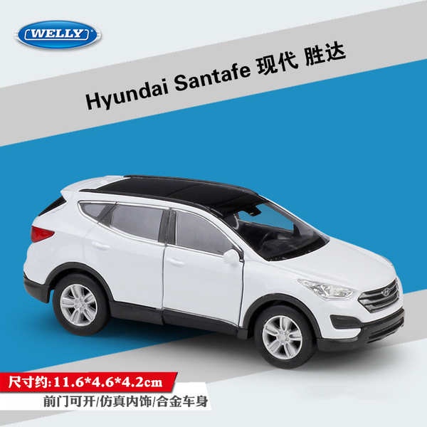 Mô Hình Xe Hơi Hyundai Elante Tushengda SUV Bằng Hợp Kim Tỉ Lệ 1: 36