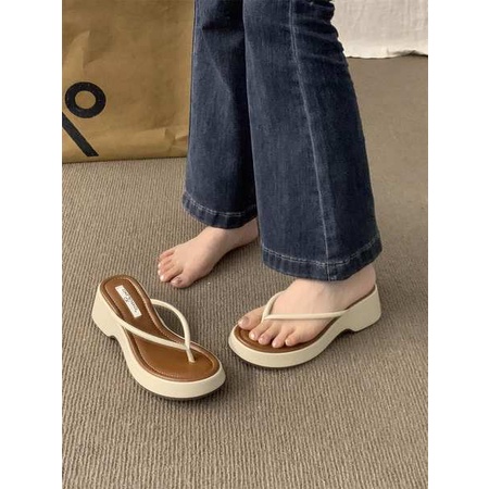 Dép Xỏ Ngón Đế Dày Thời Trang Dành Cho Nữ