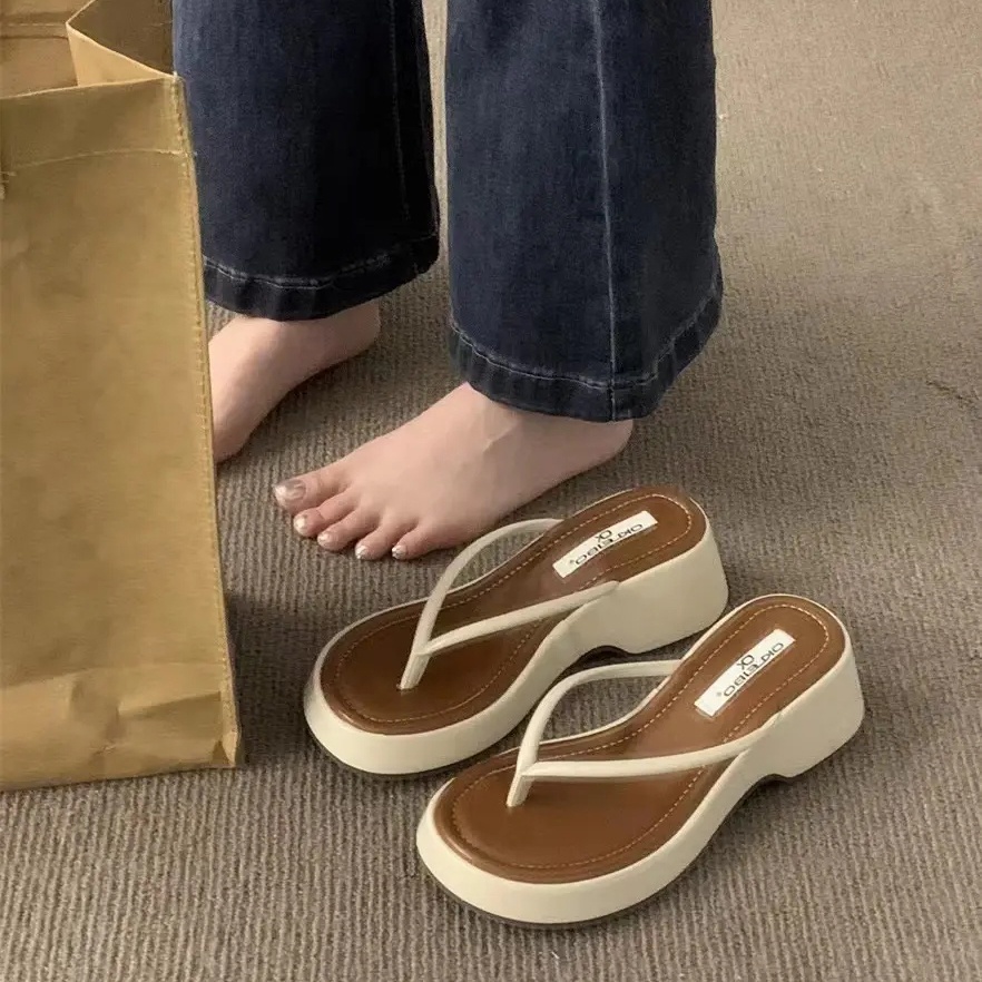 Dép Xỏ Ngón Đế Dày Thời Trang Dành Cho Nữ