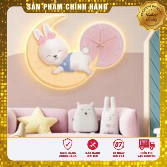 T57 Tranh tráng gương có đèn LED chiếu sáng trang trí phòng ngủ cho bé gái