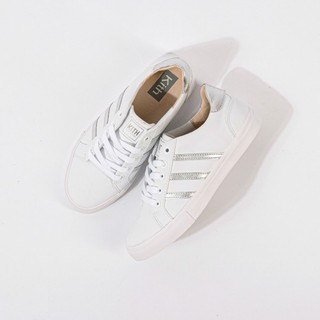 Giày thể thao Kith Leo White Silver