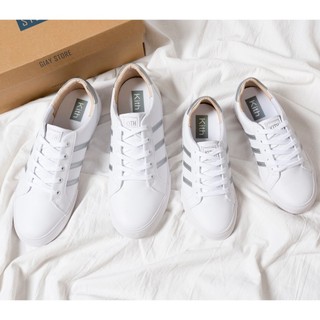 Giày thể thao Kith Leo White Silver