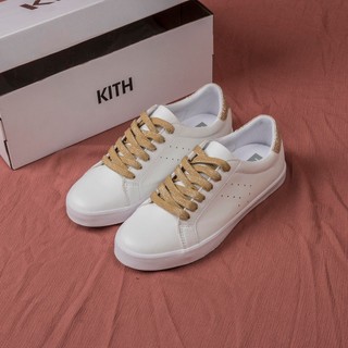 Giày thể thao Kith HN White Brocade
