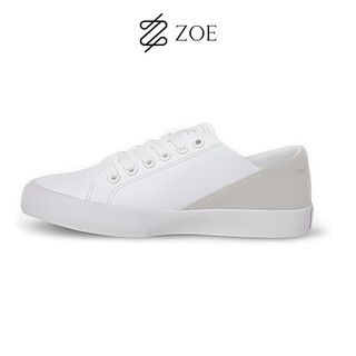Giày Sneaker Trắng Phối Xám/White Grey Zoe SK004