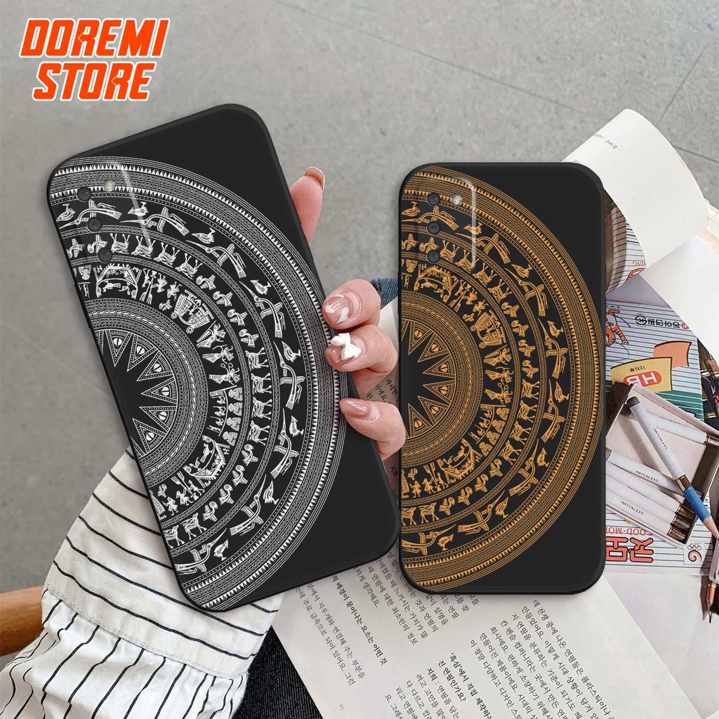 Ốp lưng TPU Samsung A02s / A03s họa tiết trồng đồng, ốp silicon TPU dẻo rẻ đẹp