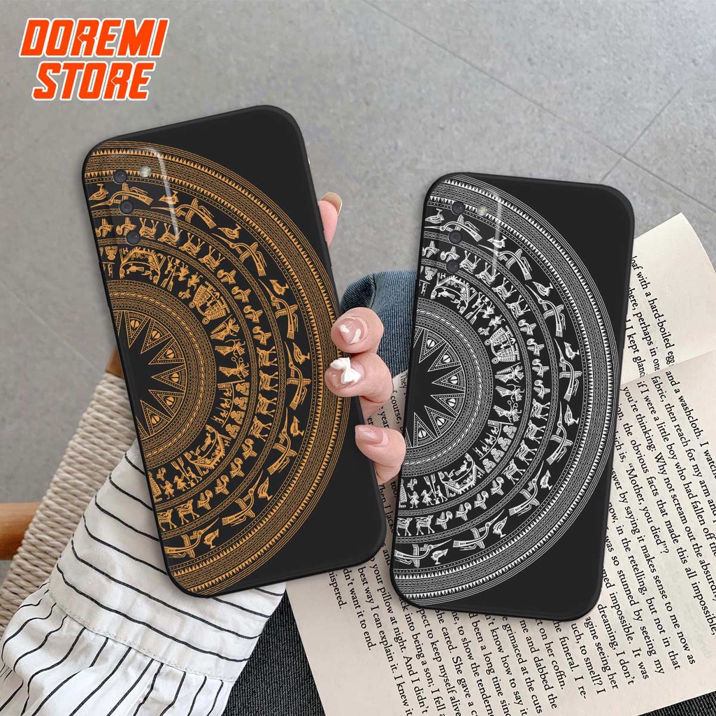 Ốp lưng TPU Samsung A02s / A03s họa tiết trồng đồng, ốp silicon TPU dẻo rẻ đẹp