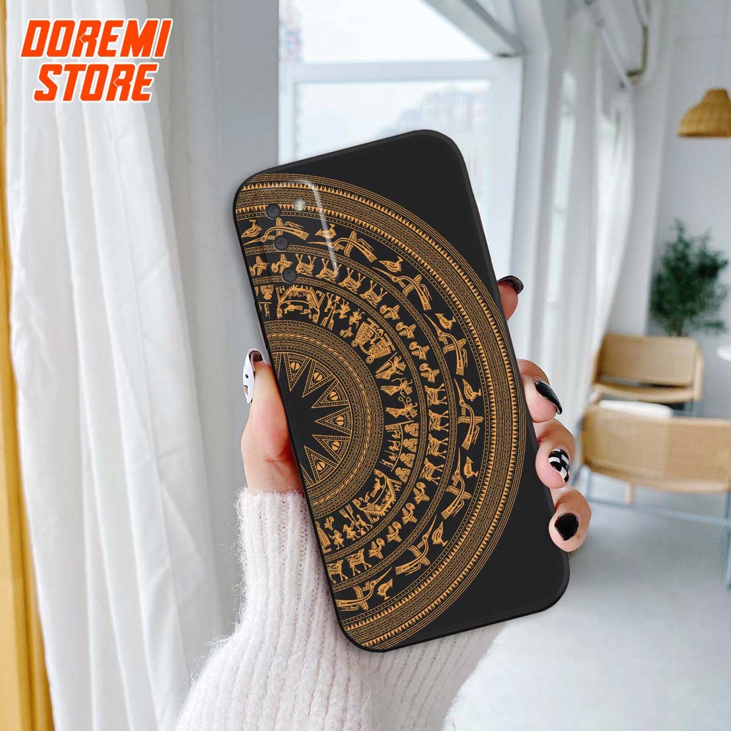 Ốp lưng TPU Samsung A02s / A03s họa tiết trồng đồng, ốp silicon TPU dẻo rẻ đẹp