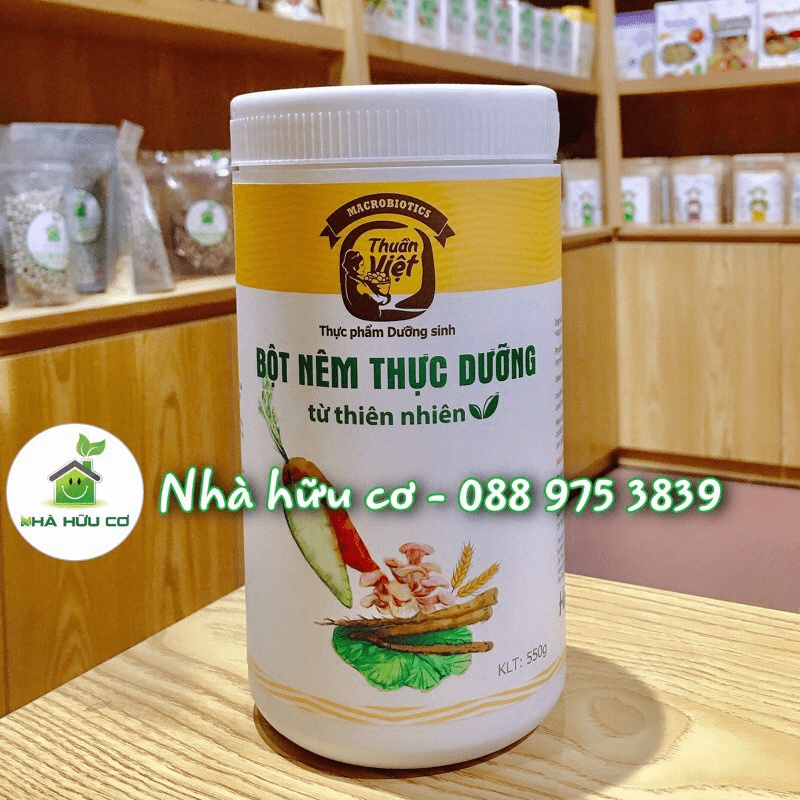 Bột nêm/Hạt nêm NGƯU BÀNG -  Nêm thực dưỡng HOMEFOOD - Date: 4/2024 - Nhà Hữu Cơ hatnem