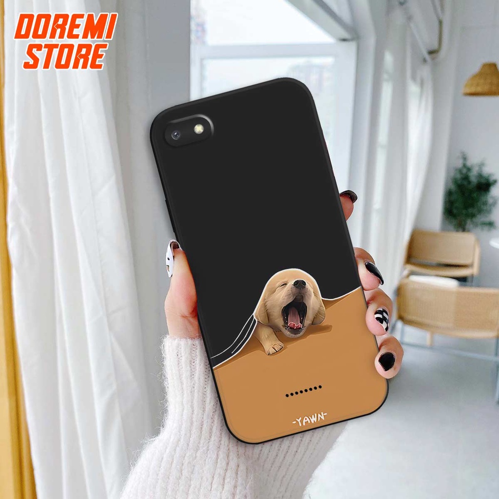 Ốp lưng TPU Xiaomi Redmi 4A / 5A / 6A cặp đôi chó mèo lười, ốp silicon TPU dẻo rẻ đẹp