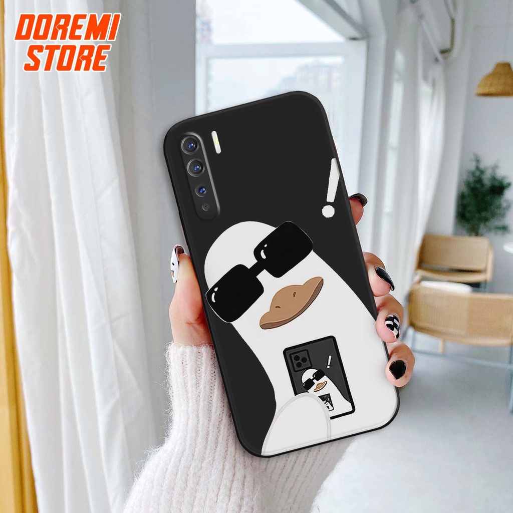 Ốp lưng TPU Oppo Reno3 / Reno3 Pro / Reno 3 chú vịt đeo kính dễ thương, ốp silicon TPU dẻo rẻ đẹp