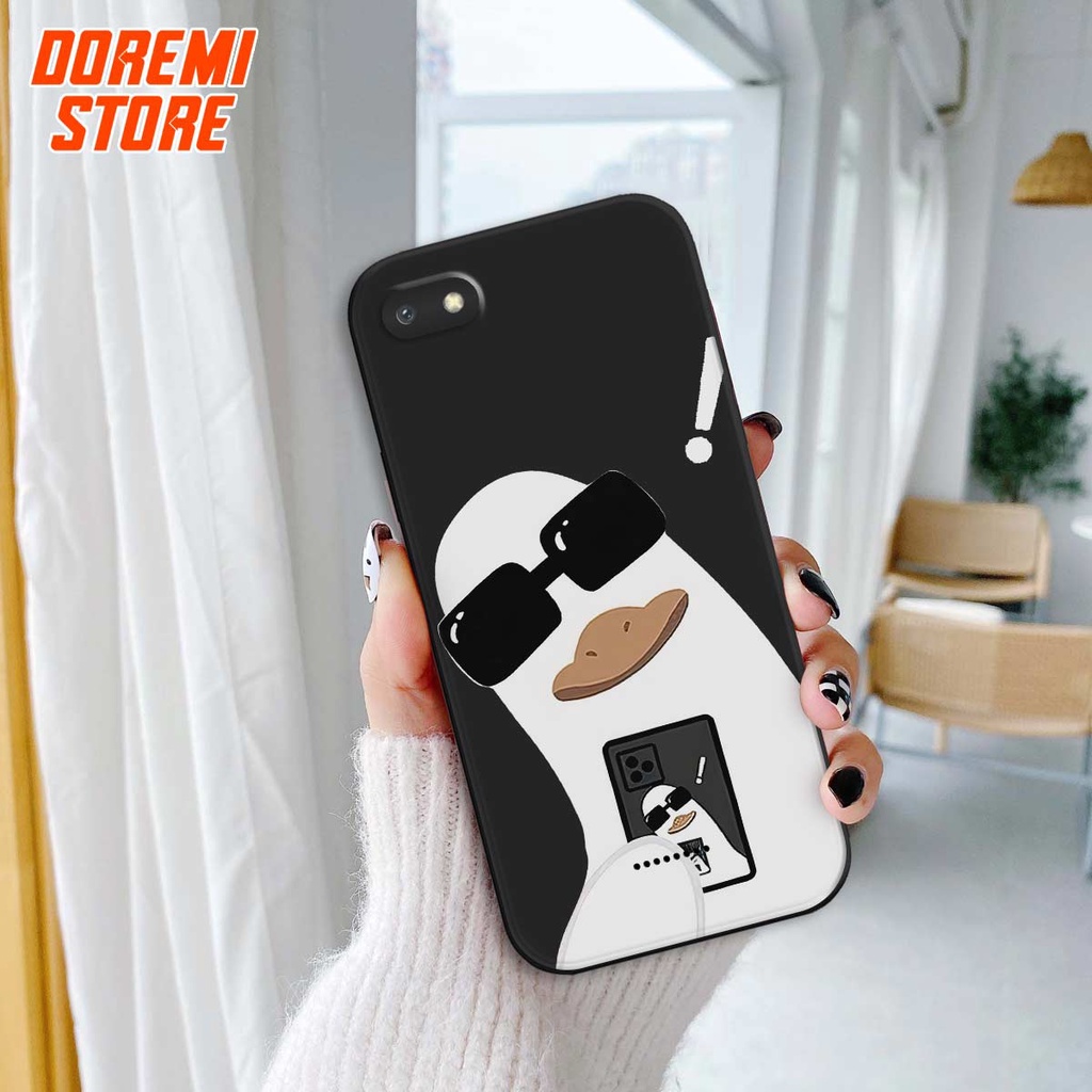 Ốp lưng TPU Xiaomi Redmi 4A / 5A / 6A chú vịt đeo kính dễ thương, ốp silicon TPU dẻo rẻ đẹp