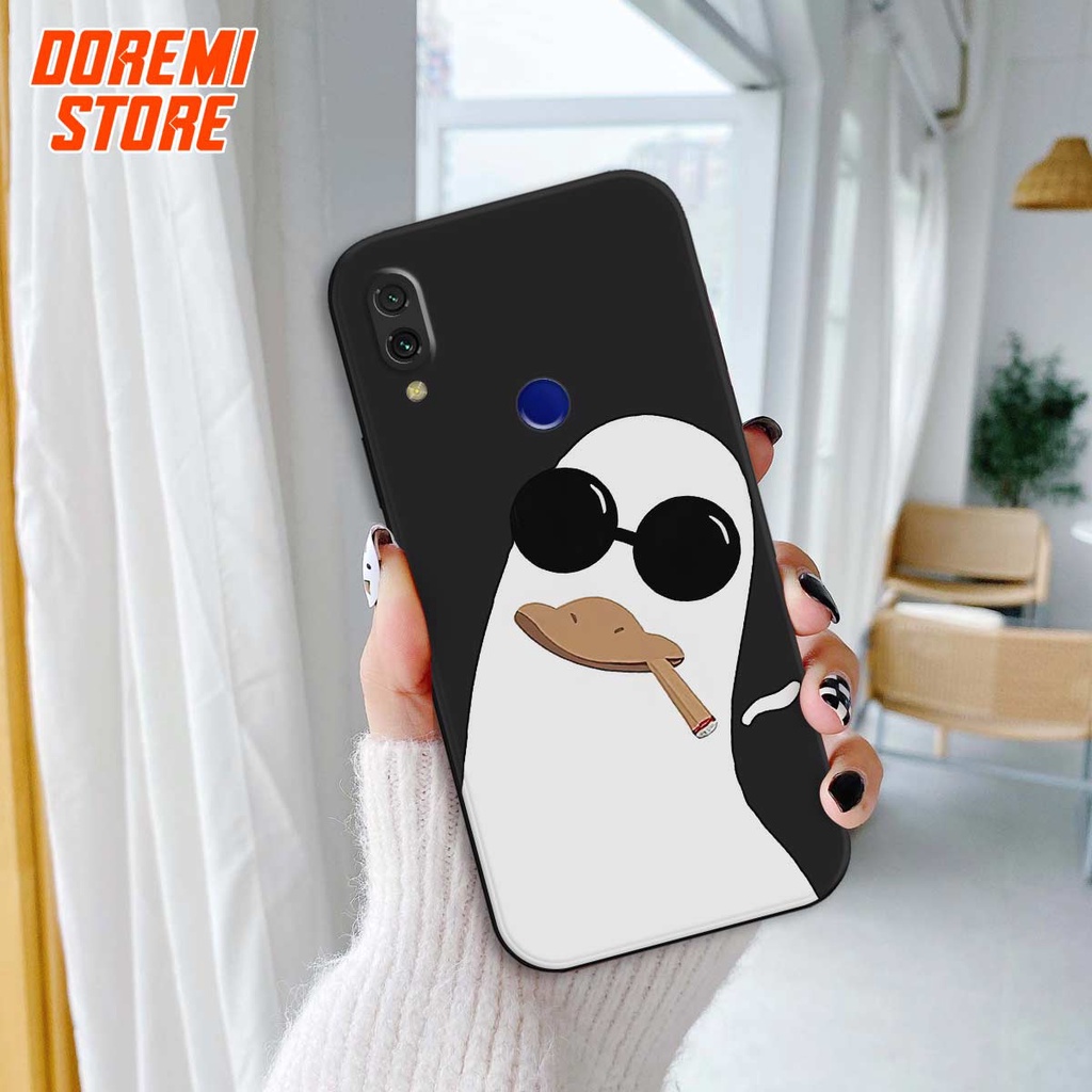 Ốp lưng TPU Xiaomi Redmi 7 / Redmi7 chú vịt đeo kính dễ thương, ốp silicon TPU dẻo rẻ đẹp