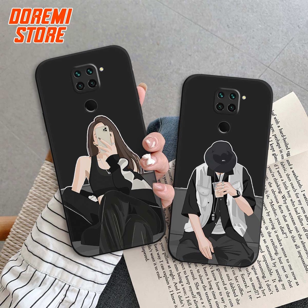 Ốp lưng TPU Xiaomi Redmi Note 9 / Note9s / Note 9 Pro cặp đôi style thời trang, ốp silicon TPU dẻo rẻ đẹp