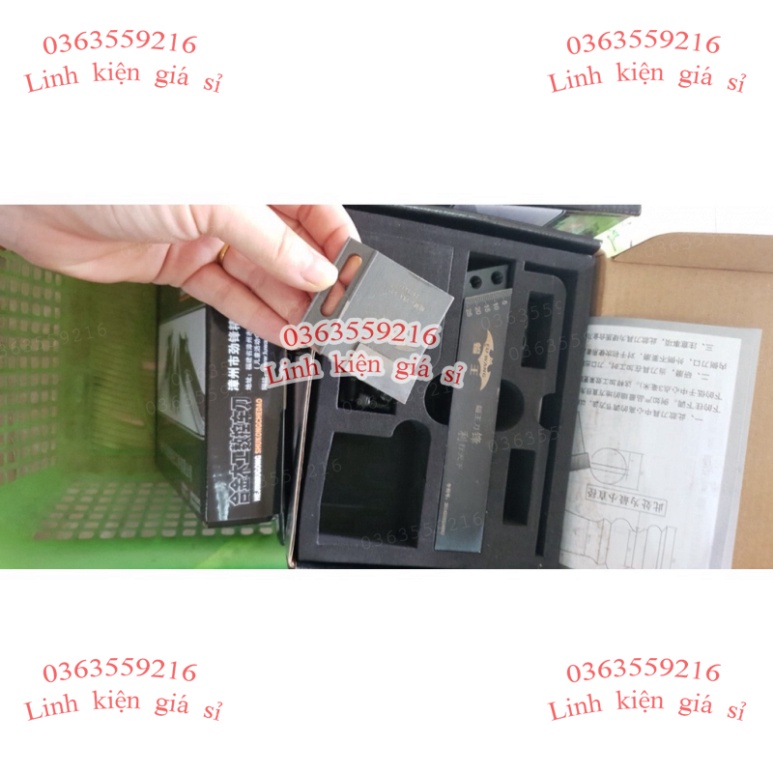 Dao tiện gỗ kim loại tổng hợp máy tiện tự nhiên CNC/ Dao tiện mỏ quạ hàng hiệu Fuwang lưỡi size to chính hãng
