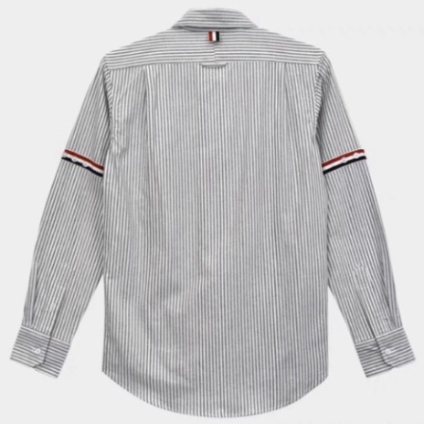 ÁO SƠ MI THOMBROWNE SỌC KẺ TAY , ÁO THUN NAM NỮ UNISEX