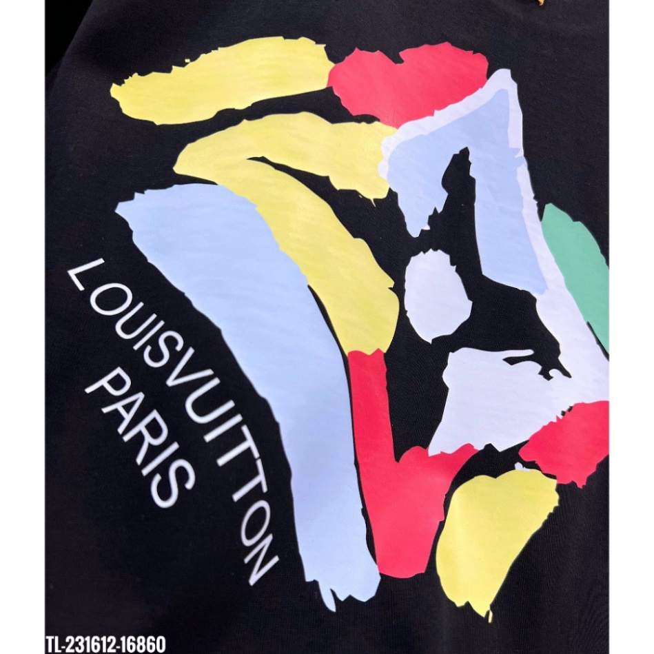 ÁO THUN LOUIS VUITTON RAINBOW , ÁO THUN LV 7 MÀU LOGO NAM NỮ UNISEX
