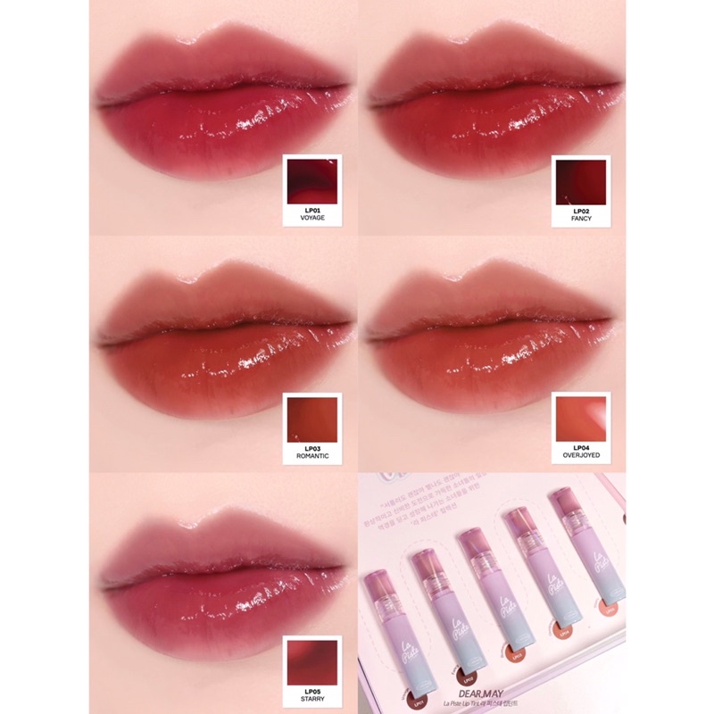 Son tint bóng siêu lì Dearmay La Piste Lip Tint