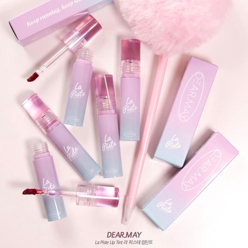 Son tint bóng siêu lì Dearmay La Piste Lip Tint