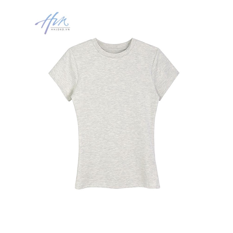 Áo Thun Tay Ngắn Hở Vai Nhiều Mảnh Mùa Xuân Phong Cách Mới Năm 2023