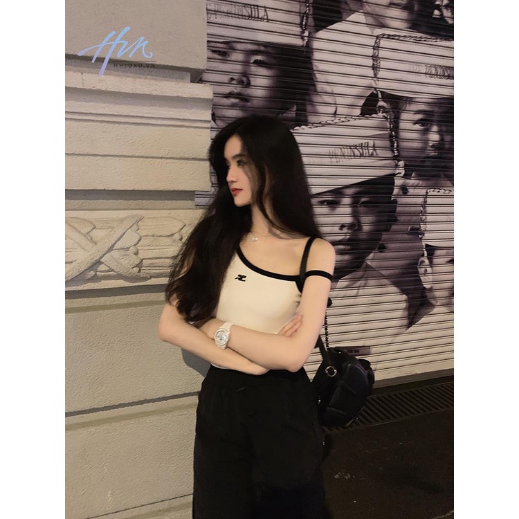 Áo Hai Dây Thiết Kế Mới Thời Trang Mùa Hè 2023 Dành Cho Nữ