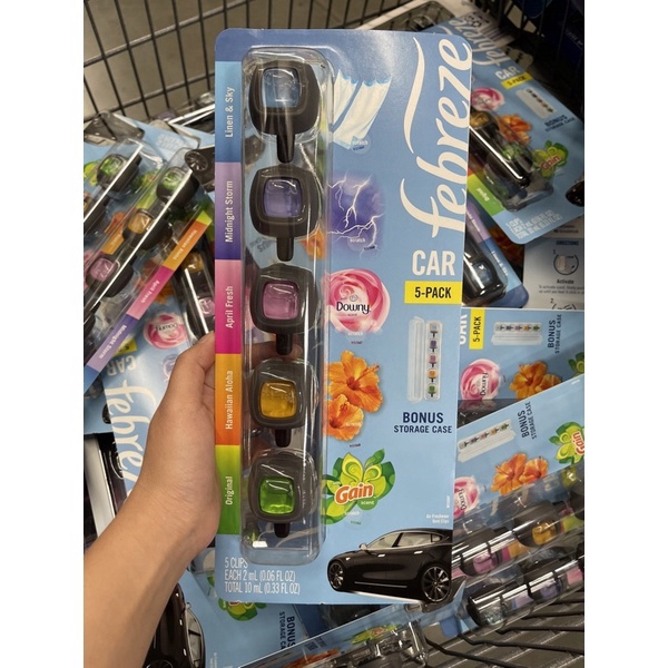 Thơm hương Nước hoa xe hơi Febreze Mỹ