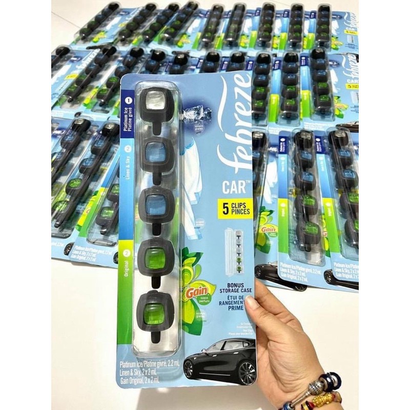 Thơm hương Nước hoa xe hơi Febreze Mỹ